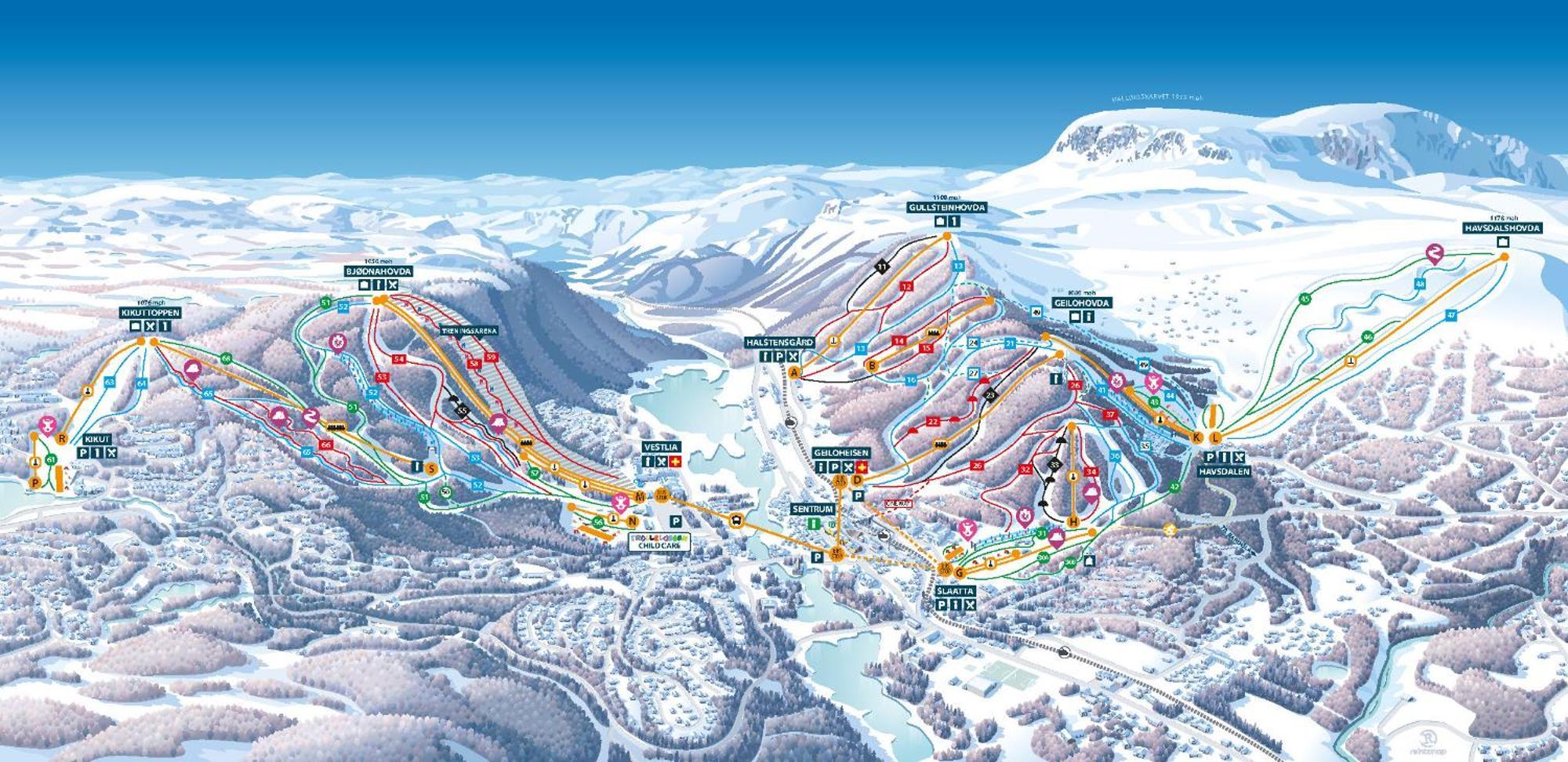Koselig Hytte Med Usjenert Og Solrik Beliggenhet Geilo Extérieur photo