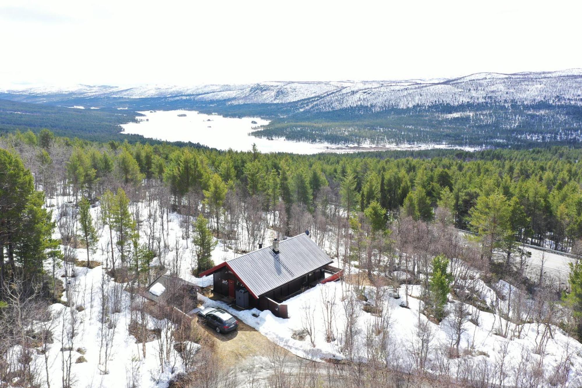 Koselig Hytte Med Usjenert Og Solrik Beliggenhet Geilo Extérieur photo