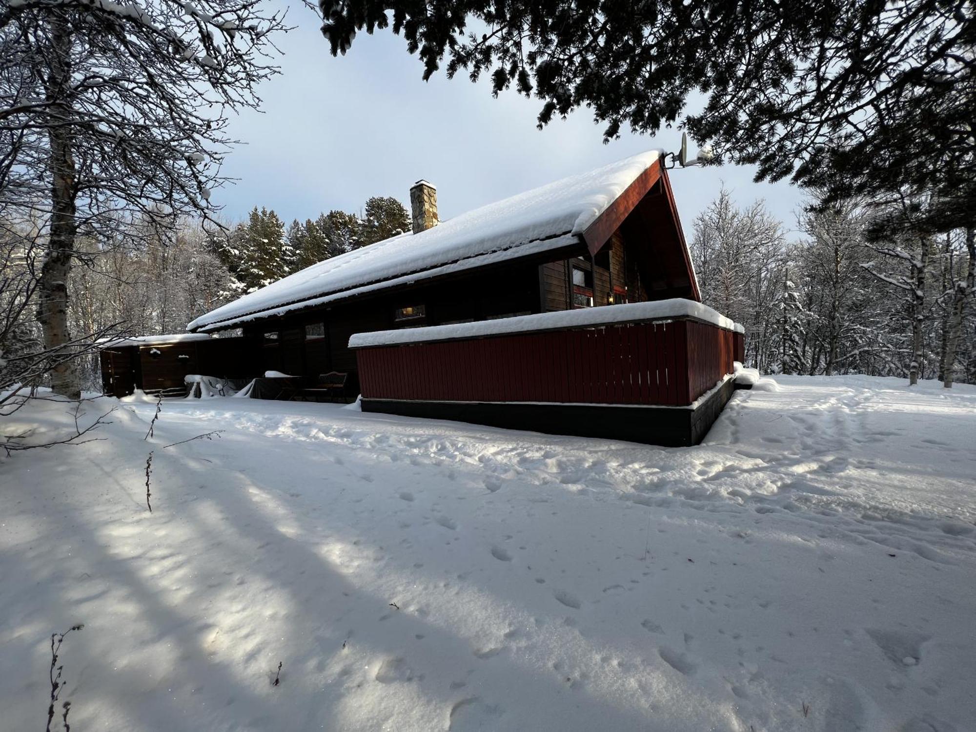 Koselig Hytte Med Usjenert Og Solrik Beliggenhet Geilo Extérieur photo