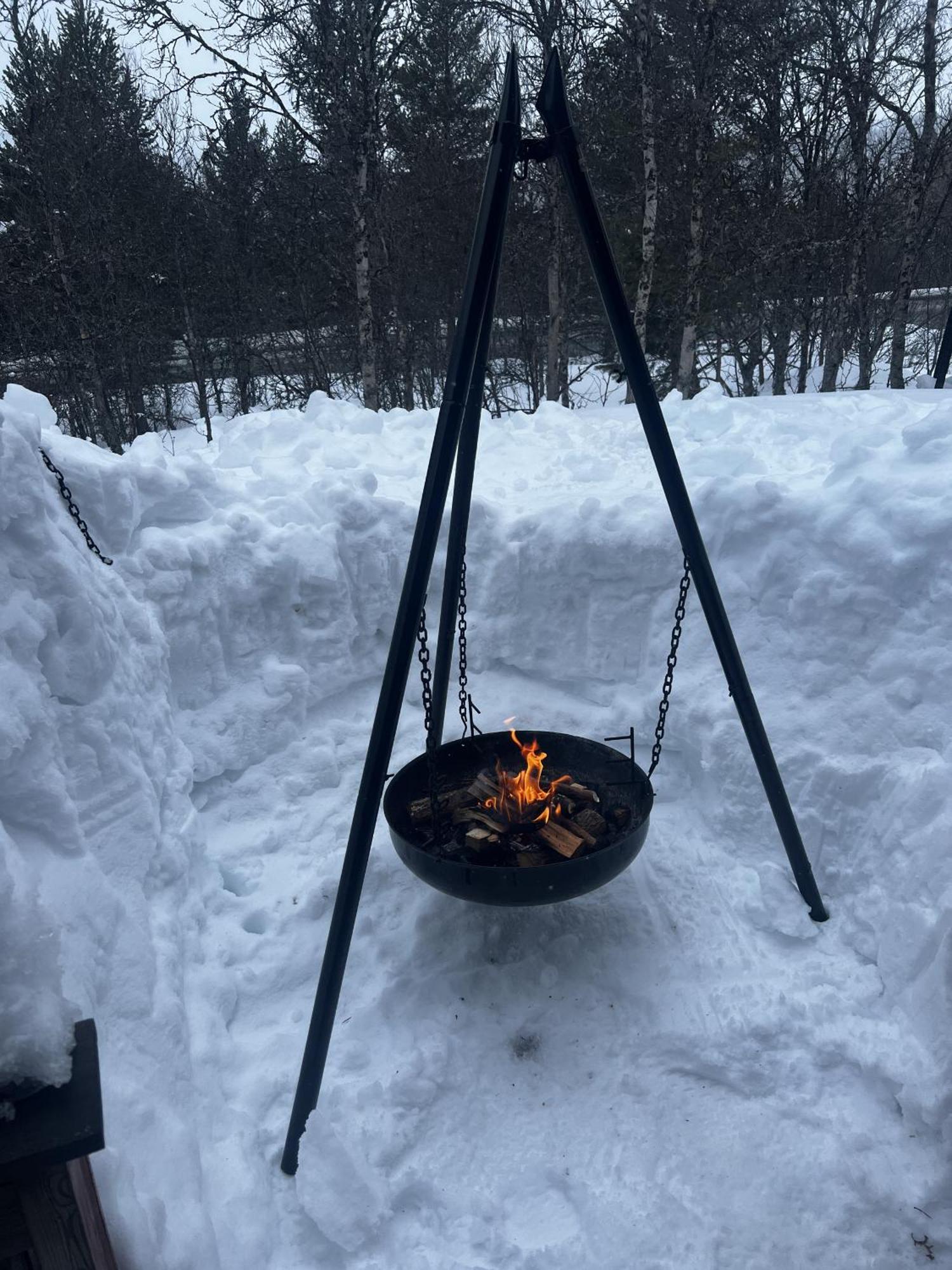 Koselig Hytte Med Usjenert Og Solrik Beliggenhet Geilo Extérieur photo