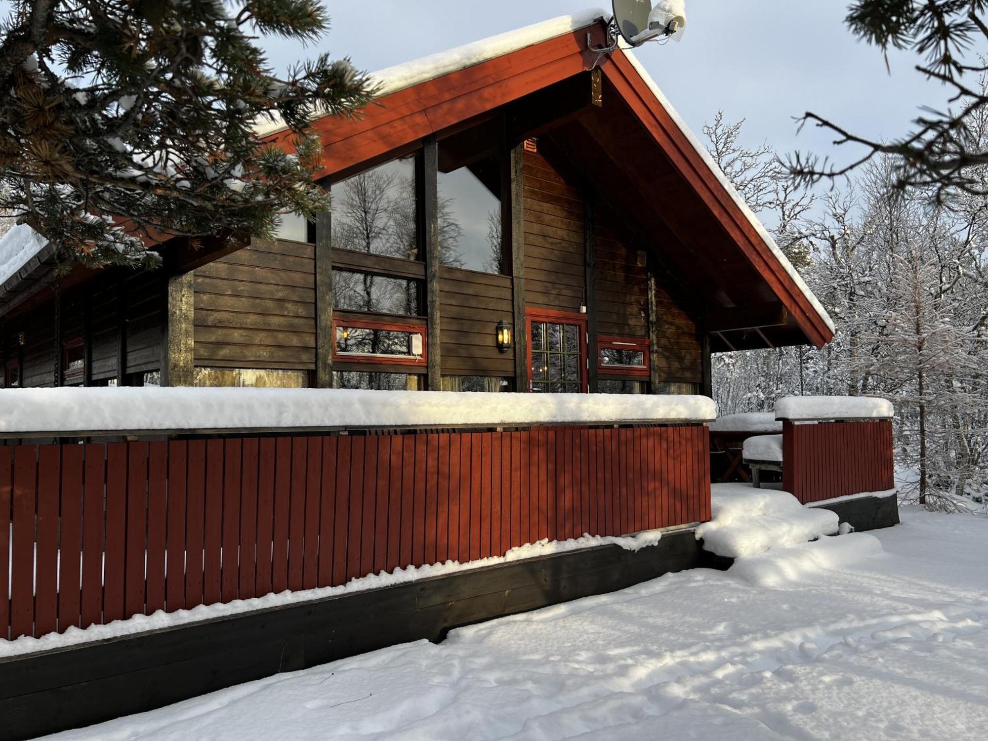 Koselig Hytte Med Usjenert Og Solrik Beliggenhet Geilo Extérieur photo