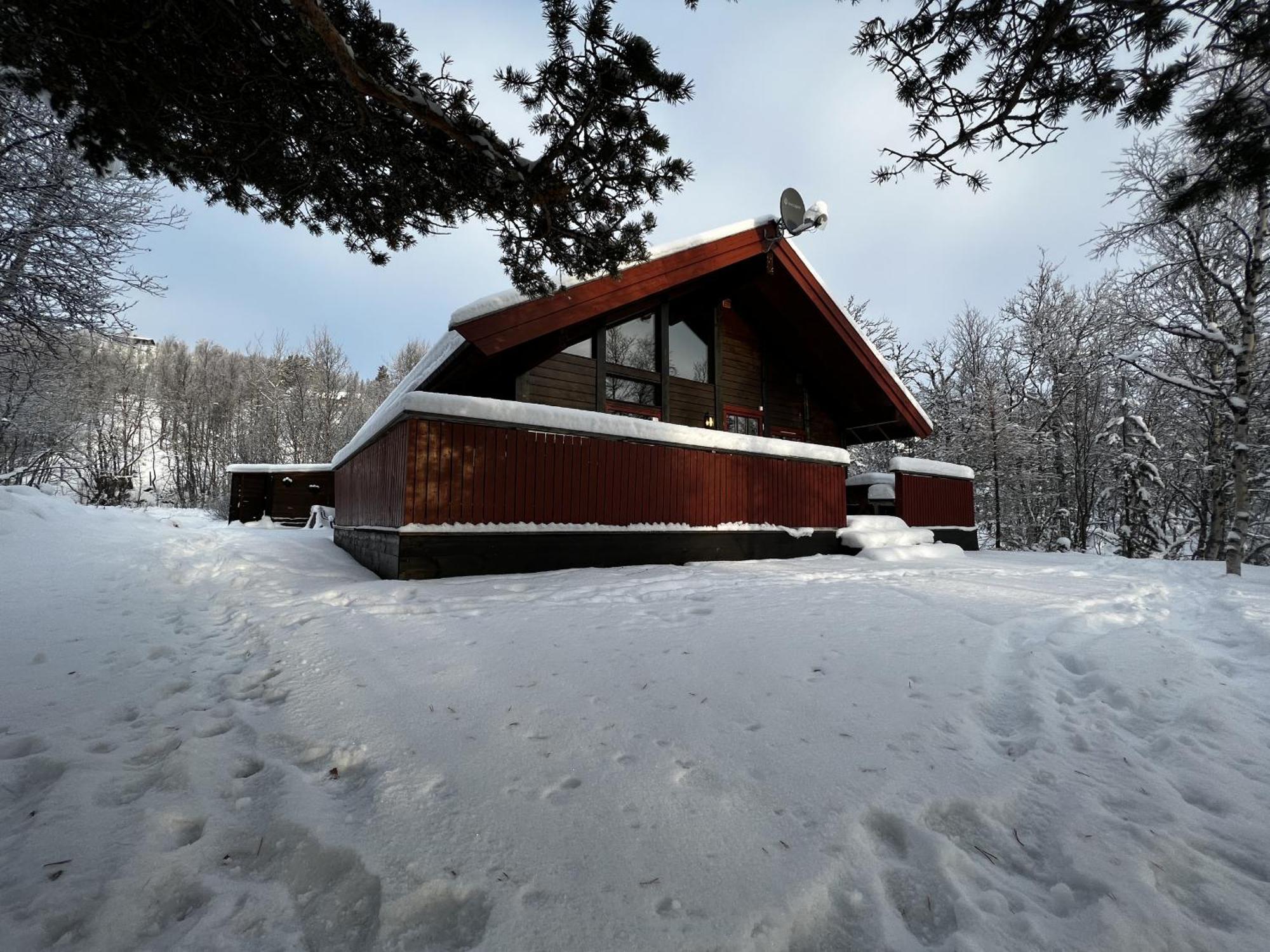 Koselig Hytte Med Usjenert Og Solrik Beliggenhet Geilo Extérieur photo